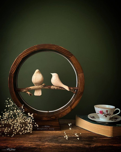 آباژور نئونی گردویی