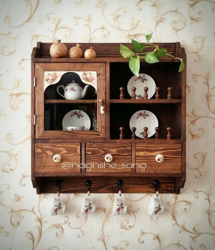 گنجه دیواری 3 کشو