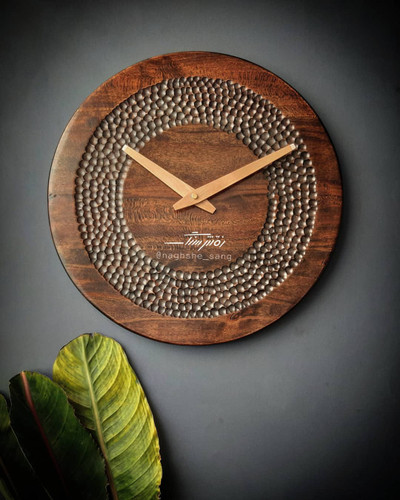 ساعت دیواری چنار دور ابزار