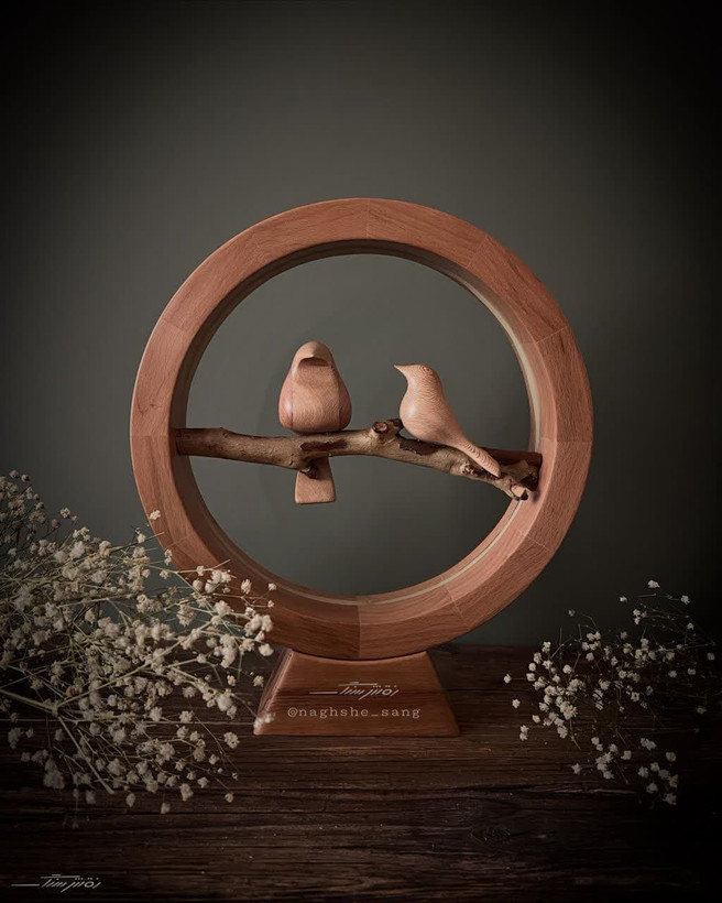 آباژور رینگی نئونی راش