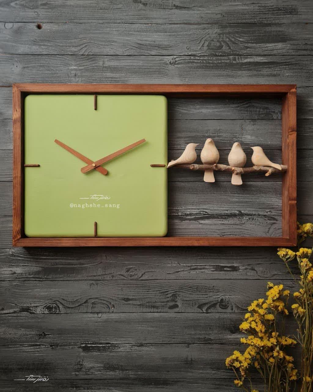 ساعت افقیm70 سبز